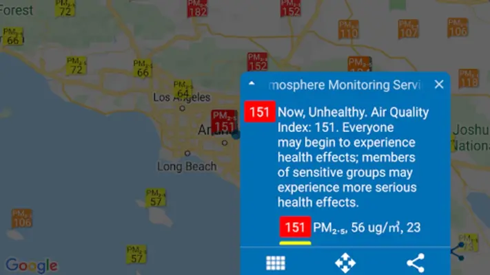 Air quality app & AQI widget android App screenshot 2